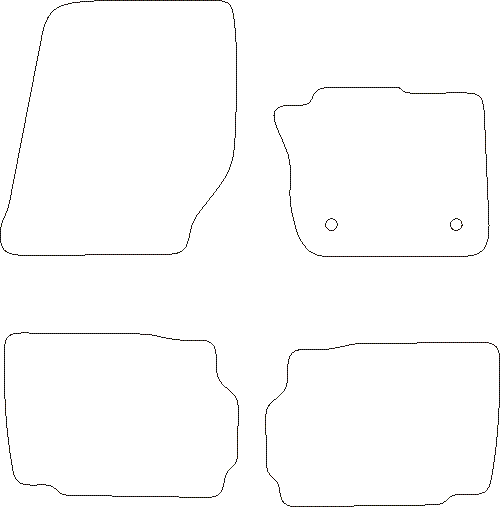 Ford Mondeo MK5 Car mats